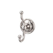 Edwardian Bath Double Hook Ribbon Backplate