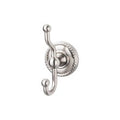 Edwardian Bath Double Hook Rope Backplate