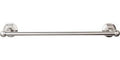 Edwardian Bath Towel Bar Single - Hex Backplate