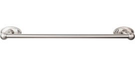 Edwardian Bath Towel Bar Single - Oval Backplate