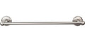 Edwardian Bath Towel Bar Single - Plain Bplate
