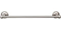 Edwardian Bath Towel Bar Single - Ribbon Bplate