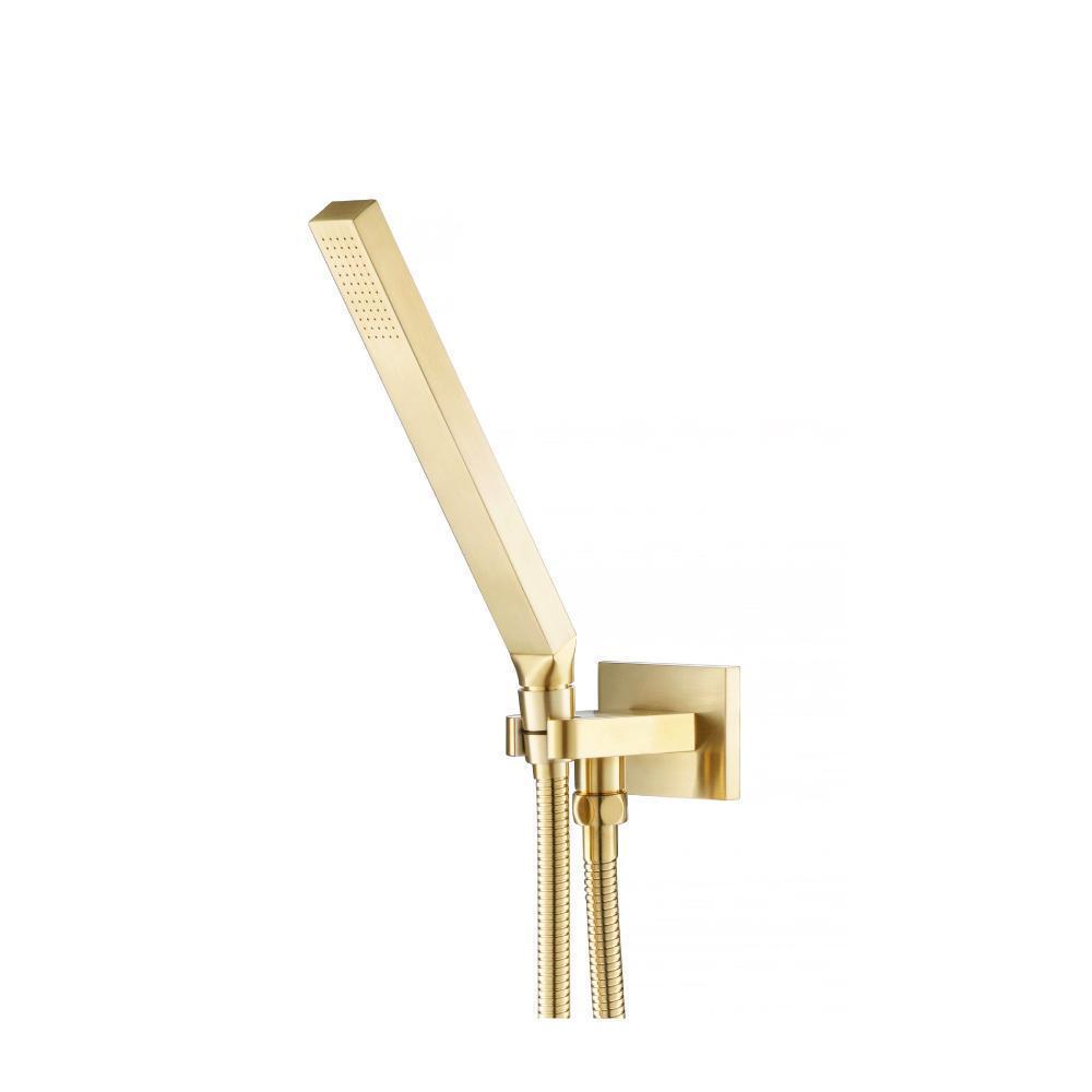 Hand Shower Set With Wall Elbow, Holder and Hose
