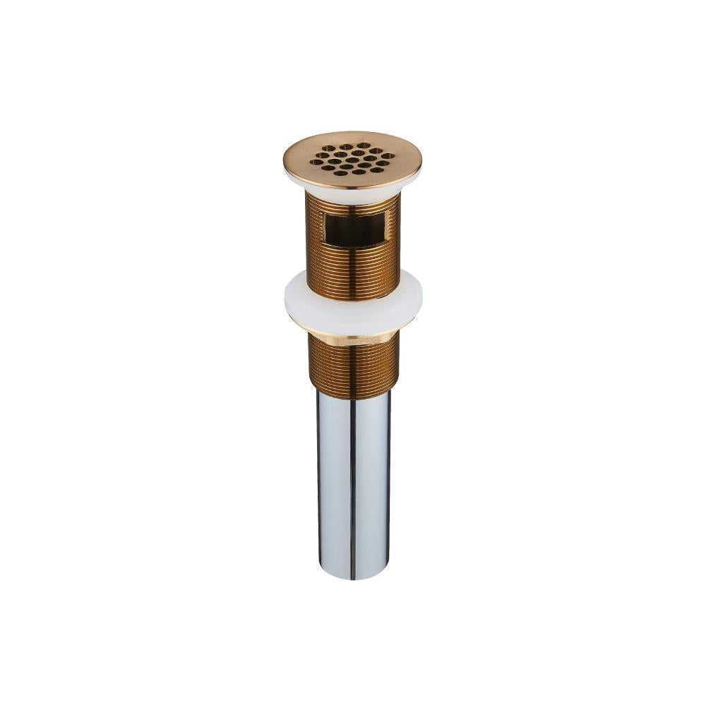 1-1/4" Sink Grid Drain with Overflow
