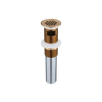 1-1/4" Sink Grid Drain with Overflow