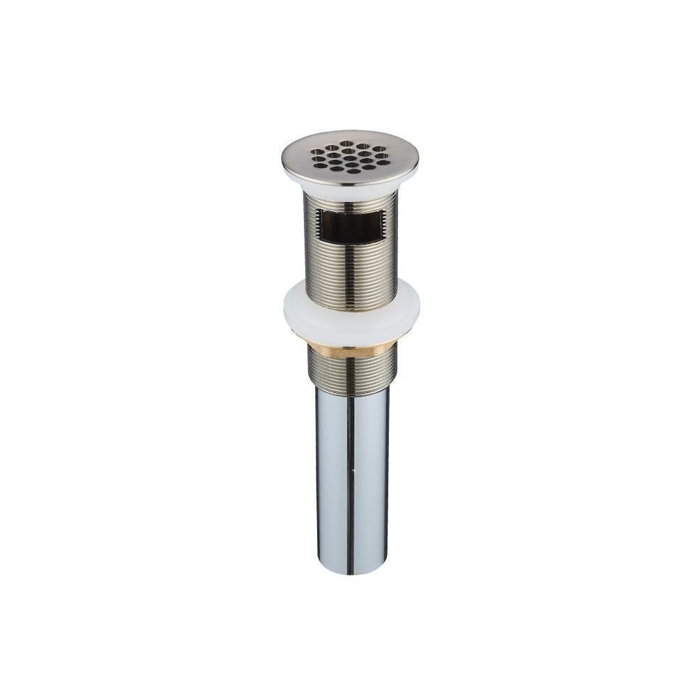 1-1/4" Sink Grid Drain with Overflow