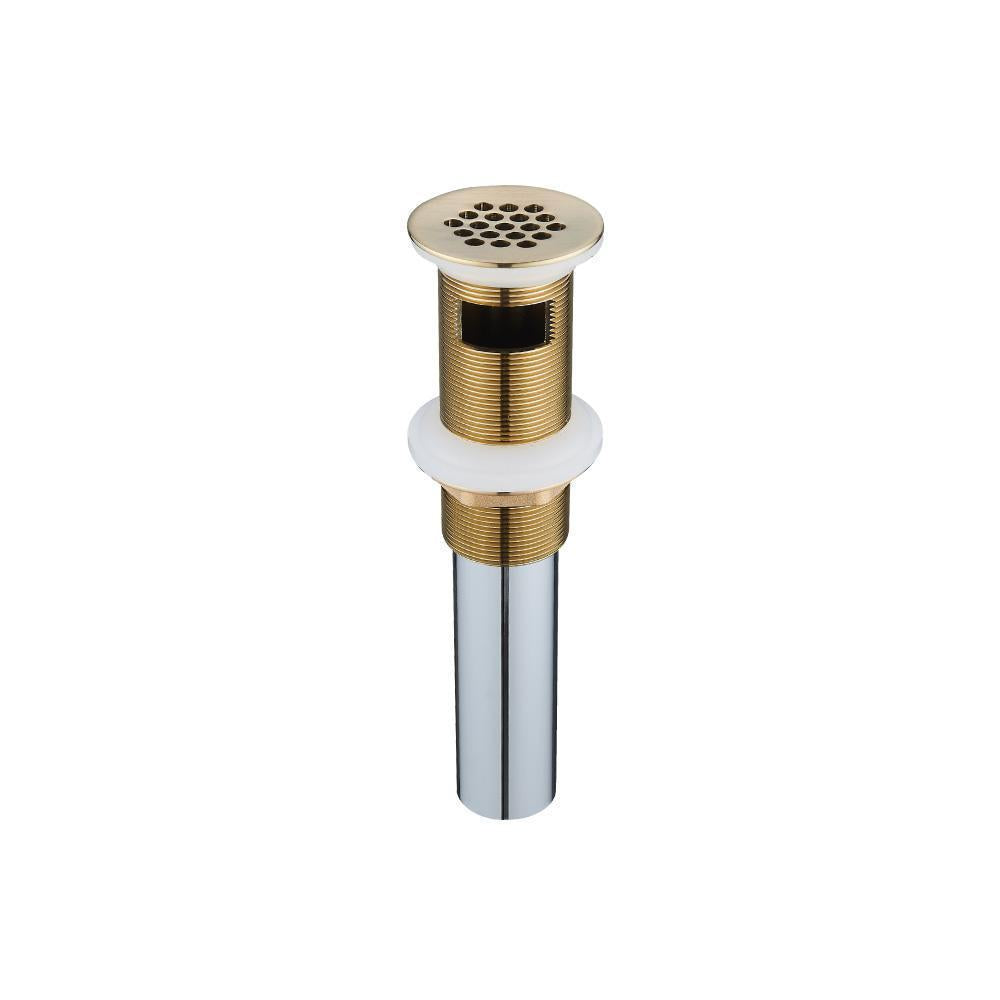 1-1/4" Sink Grid Drain with Overflow