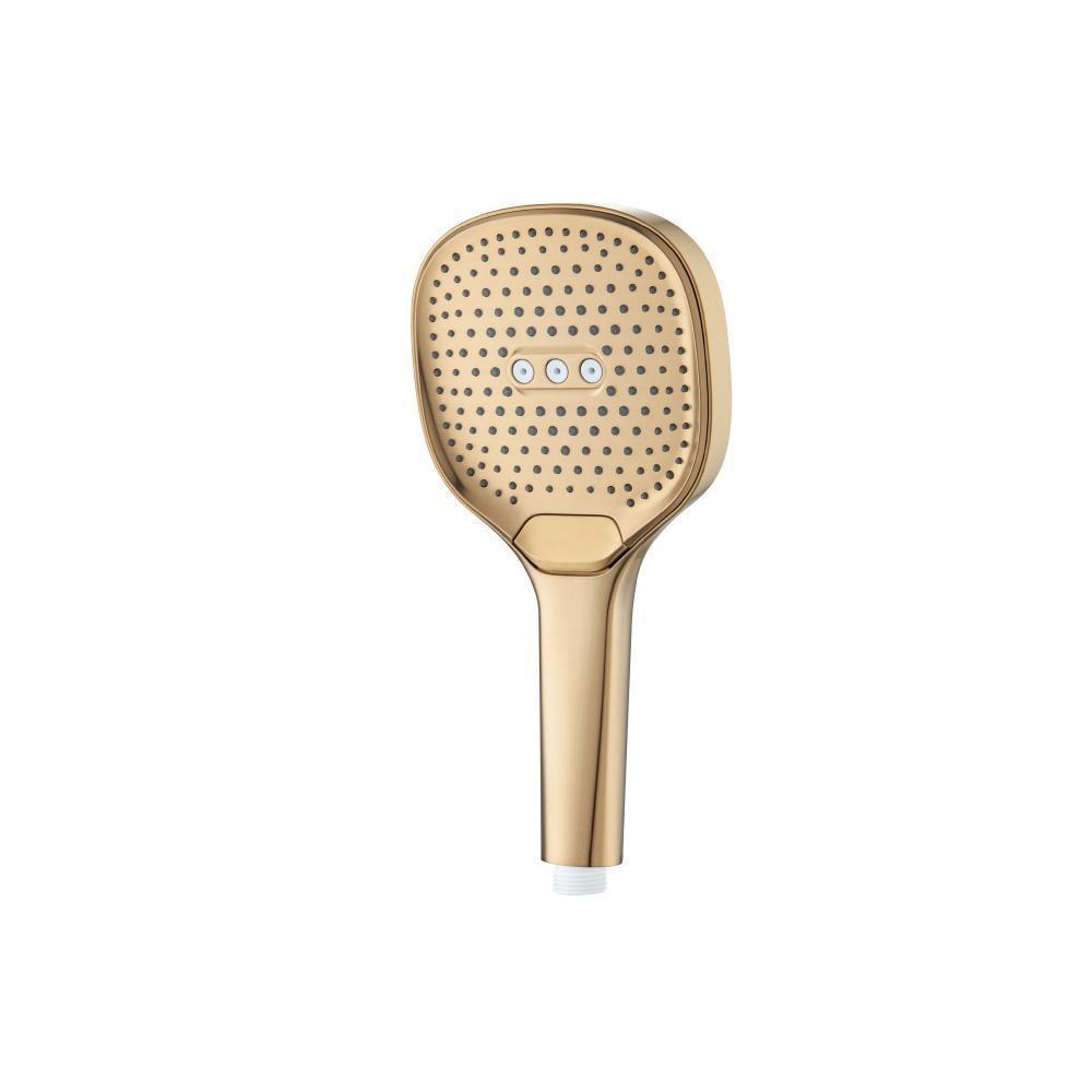 3-Function ABS Hand Held Shower Head - 120mm.