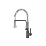 Caso - Semi-Professional Dual Spray Stainless Steel Kitchen Faucet With Pull Out