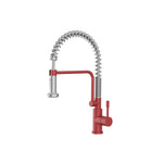 Caso - Semi-Professional Dual Spray Stainless Steel Kitchen Faucet With Pull Out