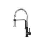 Caso - Semi-Professional Dual Spray Stainless Steel Kitchen Faucet With Pull Out