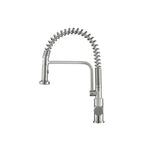 Caso - Semi-Professional Dual Spray Stainless Steel Kitchen Faucet With Pull Out