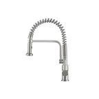 Caso - Semi-Professional Dual Spray Stainless Steel Kitchen Faucet With Pull Out