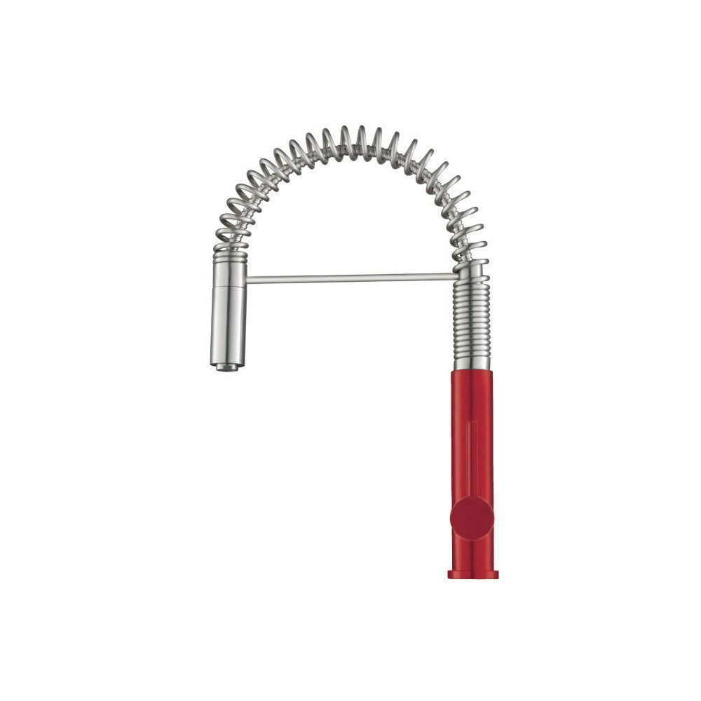 Dixie - Semi-Professional Dual Spray Stainless Steel Kitchen Faucet With Pull Out