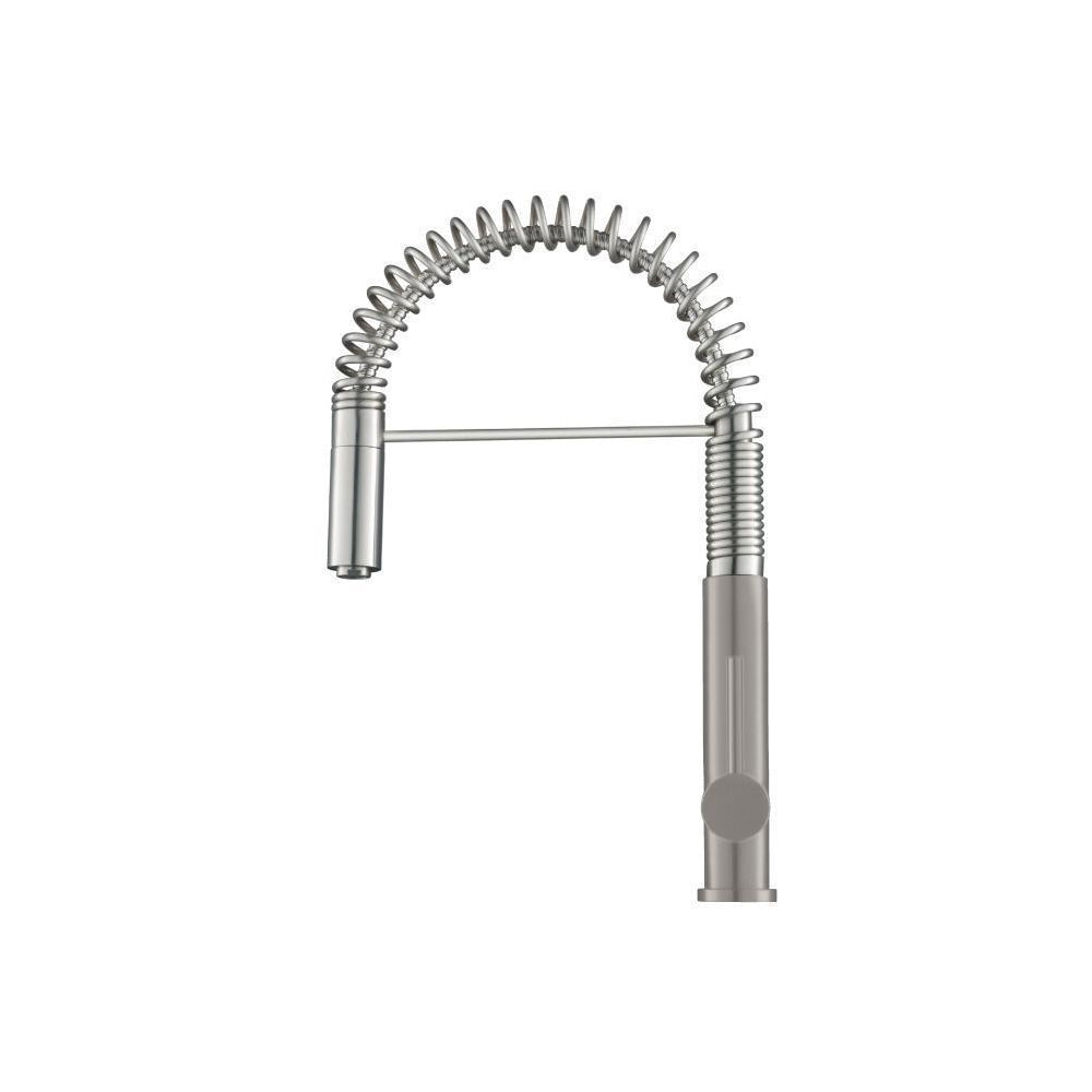 Dixie - Semi-Professional Dual Spray Stainless Steel Kitchen Faucet With Pull Out