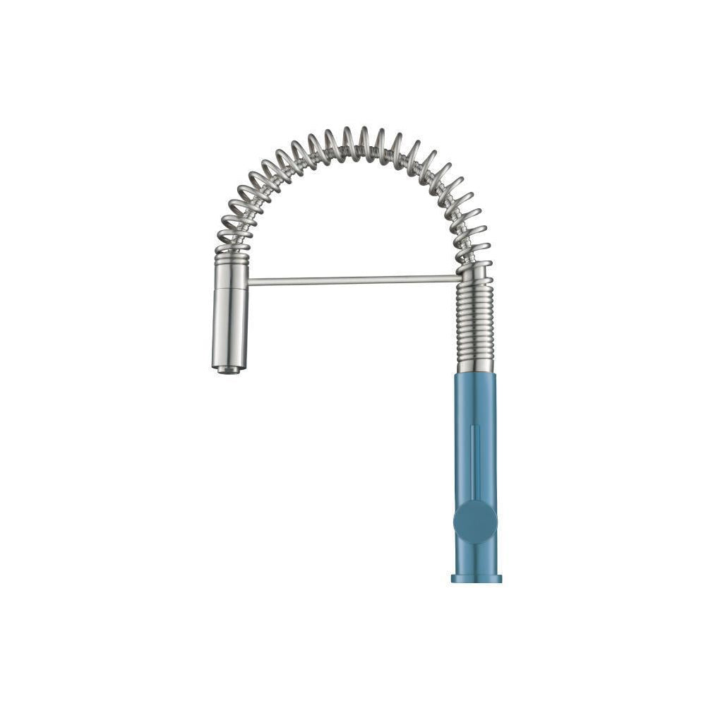 Dixie - Semi-Professional Dual Spray Stainless Steel Kitchen Faucet With Pull Out