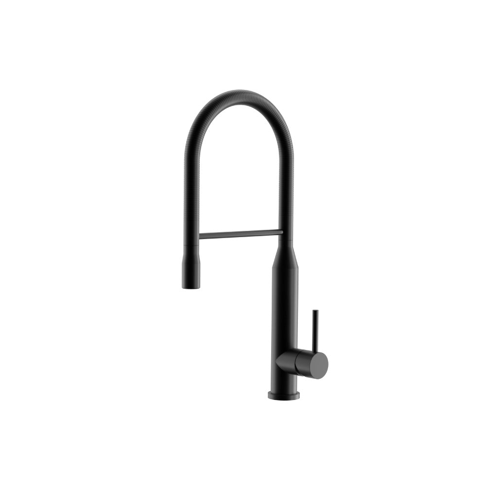 Glatt - Semi-Professional Dual Spray Stainless Steel Kitchen Faucet With Pull Out