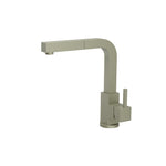 Deus - Dual Spray Stainless Steel Kitchen Faucet With Pull Out