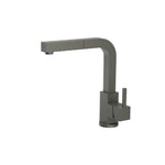 Deus - Dual Spray Stainless Steel Kitchen Faucet With Pull Out