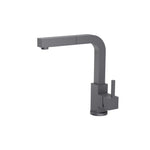 Deus - Dual Spray Stainless Steel Kitchen Faucet With Pull Out