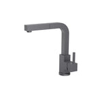 Deus - Dual Spray Stainless Steel Kitchen Faucet With Pull Out