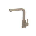 Deus - Dual Spray Stainless Steel Kitchen Faucet With Pull Out