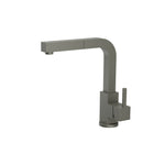 Deus - Dual Spray Stainless Steel Kitchen Faucet With Pull Out