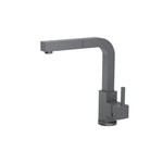 Deus - Dual Spray Stainless Steel Kitchen Faucet With Pull Out