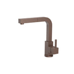 Deus - Dual Spray Stainless Steel Kitchen Faucet With Pull Out