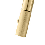 Vasco - Dual Spray Stainless Steel Kitchen Faucet With Pull Out & Knurling