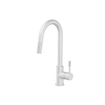 Vasco - Dual Spray Stainless Steel Kitchen Faucet With Pull Out & Knurling