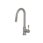 Vasco - Dual Spray Stainless Steel Kitchen Faucet With Pull Out & Knurling