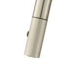 Vasco - Dual Spray Stainless Steel Kitchen Faucet With Pull Out & Knurling