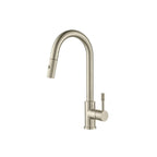 Vasco - Dual Spray Stainless Steel Kitchen Faucet With Pull Out & Knurling