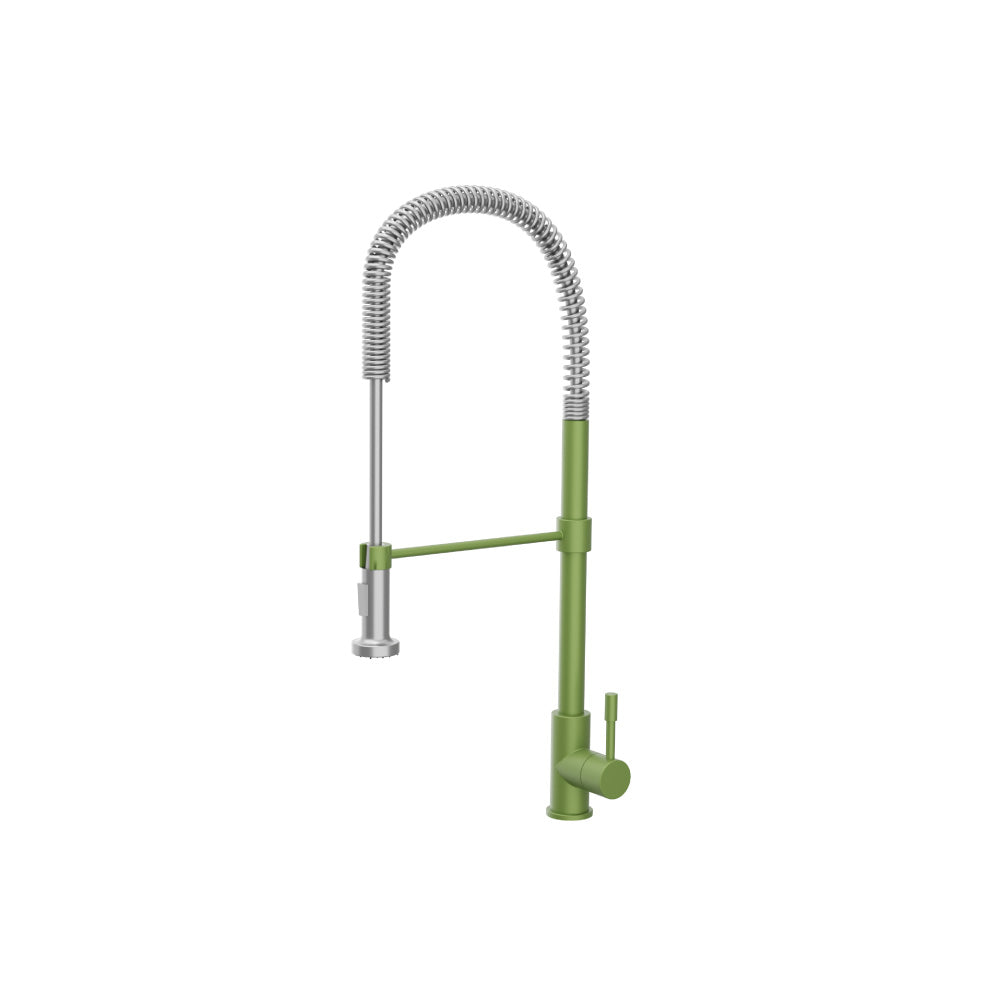 Professio - S - Dual Spray Professional Stainless Steel Kitchen Faucet With Pull Out