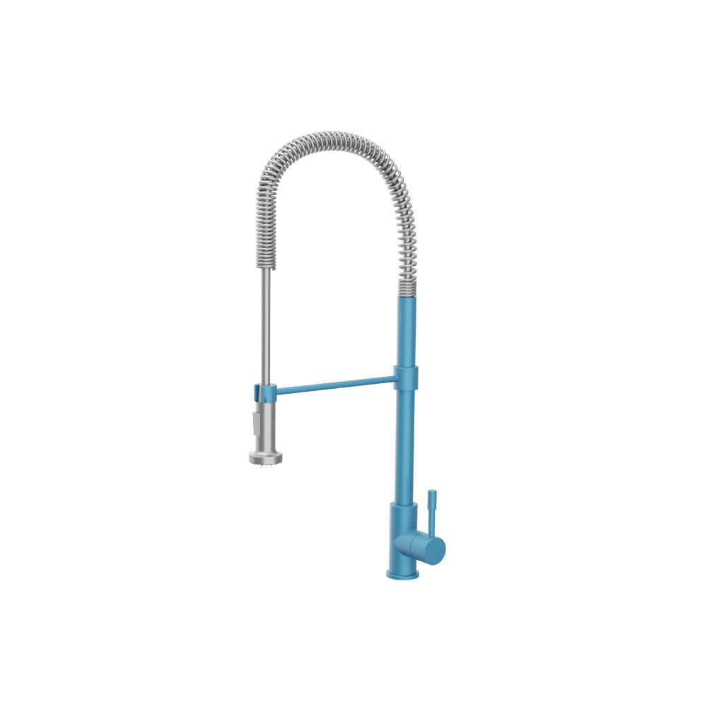 Professio - S - Dual Spray Professional Stainless Steel Kitchen Faucet With Pull Out