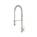 Professio - S - Dual Spray Professional Stainless Steel Kitchen Faucet With Pull Out