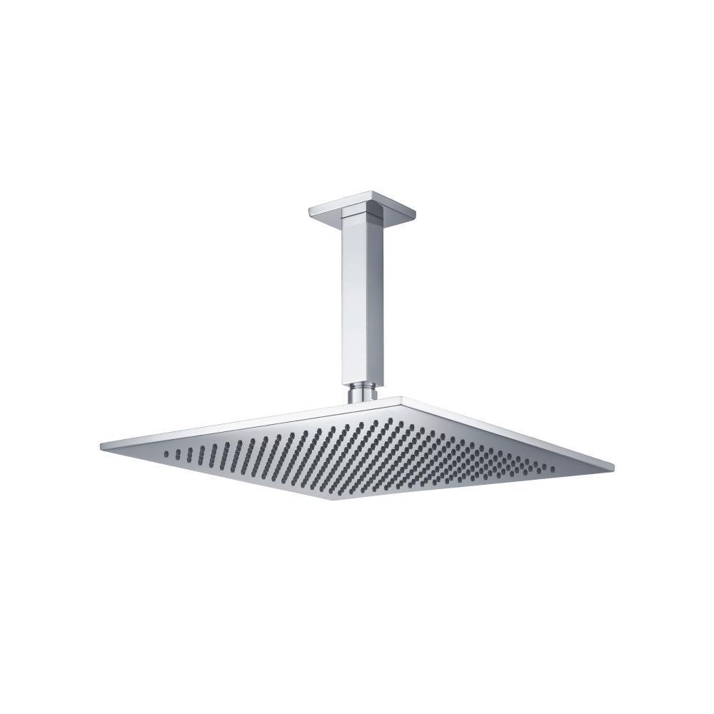 12" Rain Head with 6" Ceiling Mount Arm