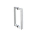 8" Back-To-Back Square Shower Door Pull Handle