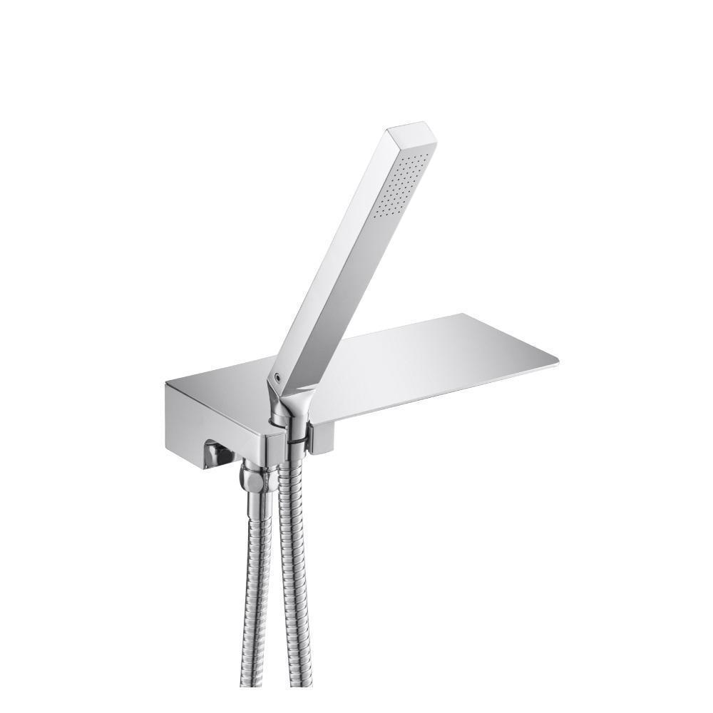 Hand Shower Set With Shelf Thingy, Elbow, Holder & Hose