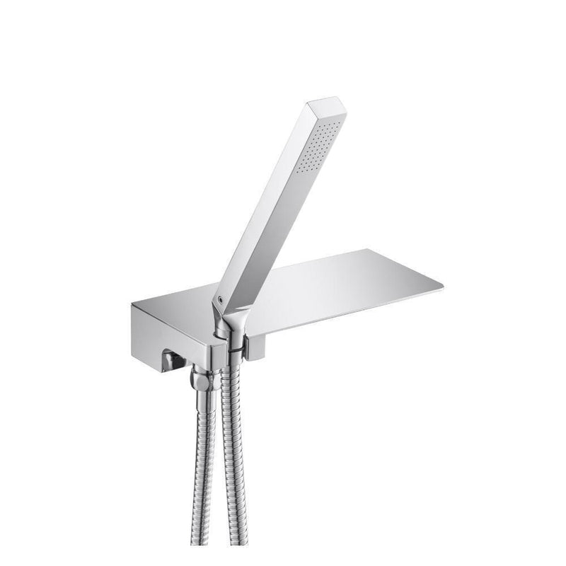 Hand Shower Set With Shelf Thingy, Elbow, Holder & Hose