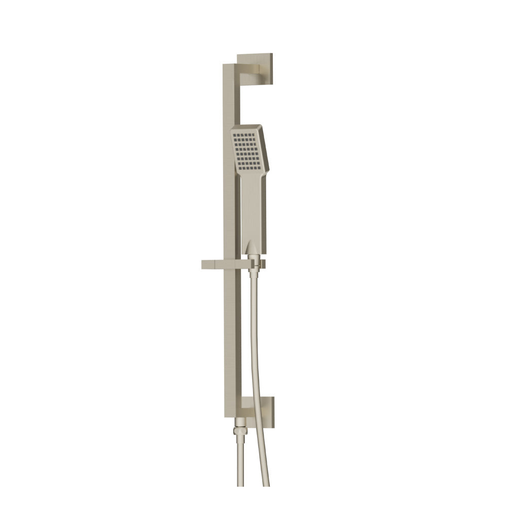 Hand Shower Set with Slide Bar, Integrated Elbow & Hose