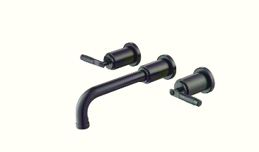 Two Handle Wall Mounted Tub Filler