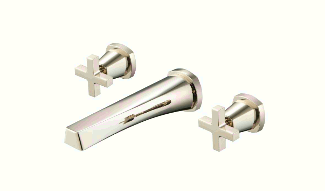 Two Handle Wall Mounted Tub Filler