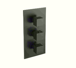 3/4" Thermostatic Valve With Trim - 3 Output