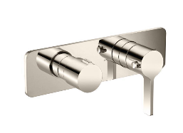 3/4" Horizontal Thermostatic Shower Valve % Trim - 1 Ouptut