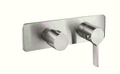 3/4" Horizontal Thermostatic Shower Valve & Trim - 3 Output