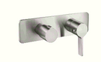 3/4" Horizontal Thermostatic Shower Valve & Trim - 3 Output