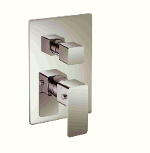 Tub / Shower Trim With Pressure Balance Valve - 3-Output