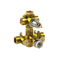 3/4" Thermostatic Valve 3 Way Diverter - 3 Outputs